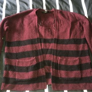 💙 𝟻/$𝟸𝟻 💙 Forever 21 Striped knitted coat